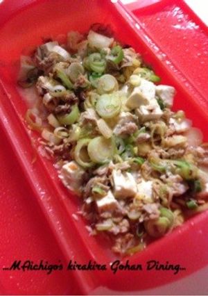 ルクエで低カロリー塩麹マーボ豆腐-レシピのメイン写真