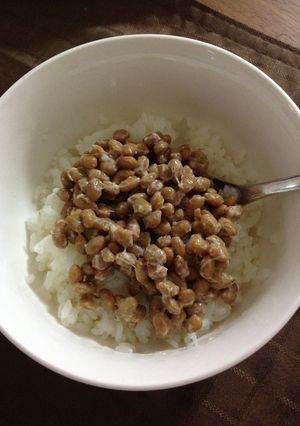 禁断の☆塩納豆バターご飯-レシピのメイン写真