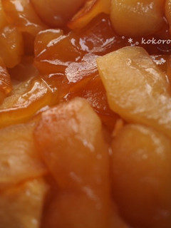優しい甘さ、炊飯器でりんごのケーキ-レシピのメイン写真