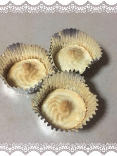 もちふわヘルシーカップケーキ★卵白消費-レシピのメイン写真
