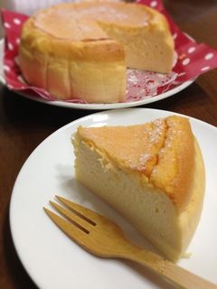 ふんわりスフレなチーズケーキ-レシピのメイン写真