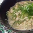 海苔風味☆ホットミルクにゅうめん