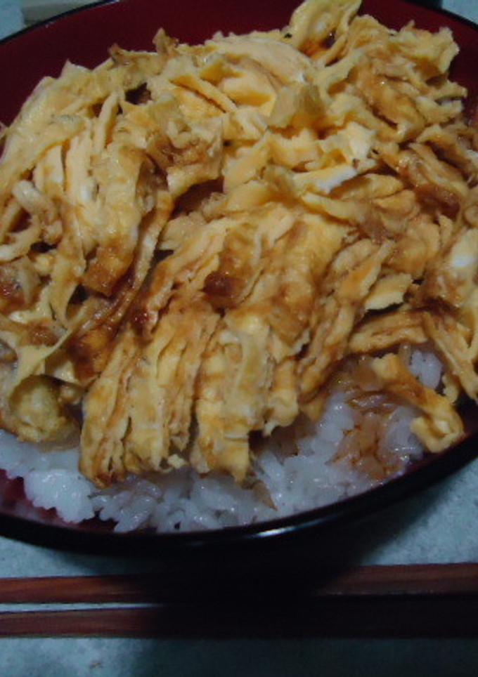 きんし丼　通風でもウナギが食べたい-レシピのメイン写真