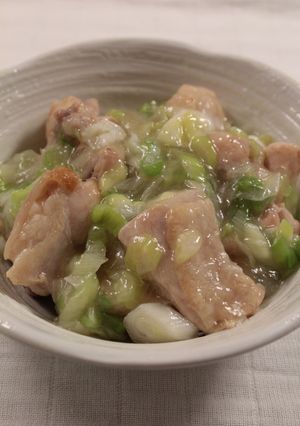 鶏のネギ塩あんかけ-レシピのメイン写真