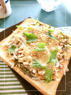 海苔おかか 醤油麹和トースト-レシピのメイン写真