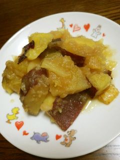 林檎&さつま芋のシナモン煮-レシピのメイン写真