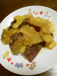 林檎&さつま芋のシナモン煮-レシピのメイン写真