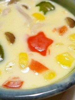 *ホットミルクin洋風茶碗蒸し*-レシピのメイン写真