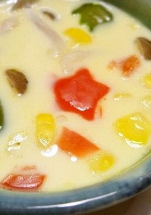 *ホットミルクin洋風茶碗蒸し*-レシピのメイン写真