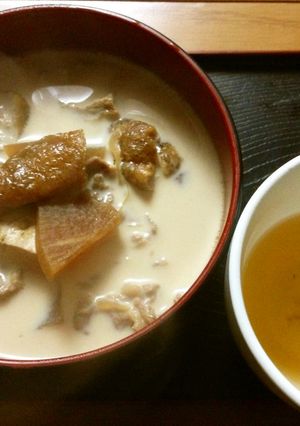 おいしい牛乳でミルク具だくさんお味噌汁-レシピのメイン写真