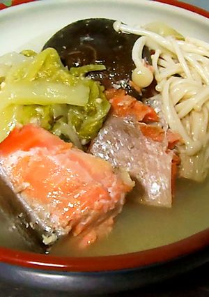 本格お店の石狩鍋 ! !-レシピのメイン写真