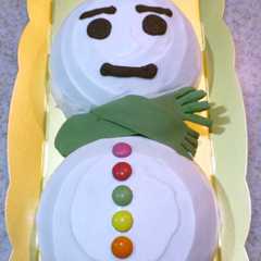 รูปของ 雪だるまケーキ(覚書)