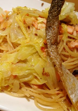 安い！旨い！塩鮭とキャベツのパスタ☆-レシピのメイン写真