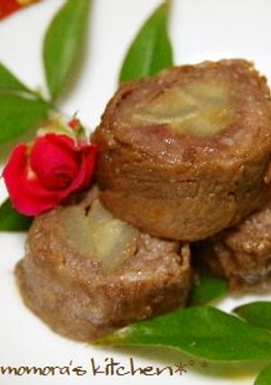 お弁当やおつまみに♬牛肉とゴボウの八幡巻-レシピのメイン写真