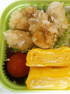 簡単!お弁当用鶏のから揚げ♪-レシピのメイン写真