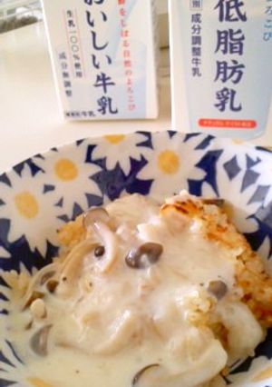おこげ☆ホットミルクあん-レシピのメイン写真
