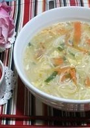 そうめんのサンラータンメン☆彡-レシピのメイン写真