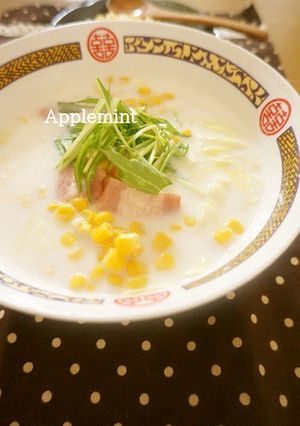 ホットミルクな塩バターコーンラーメン-レシピのメイン写真