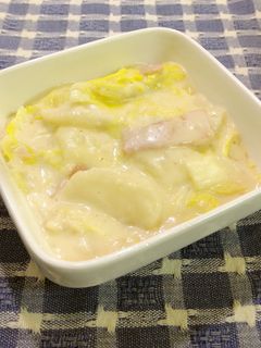 カブと白菜☆ベーコンのクリーム煮-レシピのメイン写真