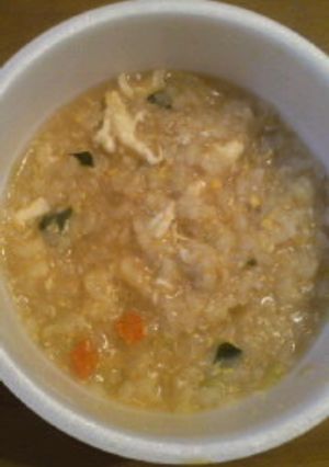 即席麺雑炊-レシピのメイン写真