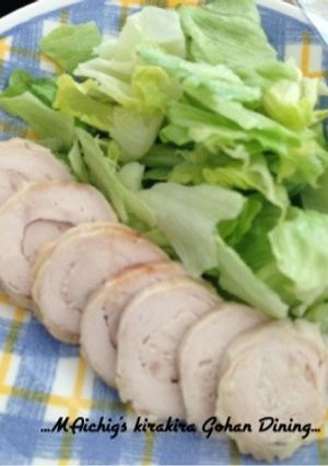 ルクエでしっとり塩麹鶏ハム-レシピのメイン写真
