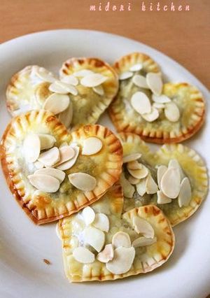 材料5つだけ♪ハートのチョコパイ-レシピのメイン写真