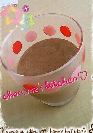 ふわっと濃厚☆チョコムース♪-レシピのメイン写真