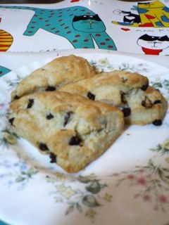 チョコチップスコーン-レシピのメイン写真