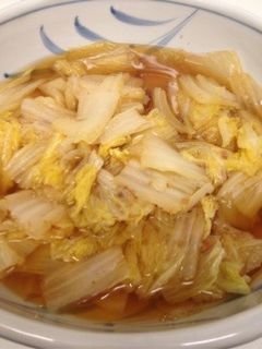 白菜の煮浸し-レシピのメイン写真