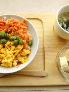 三色丼-レシピのメイン写真