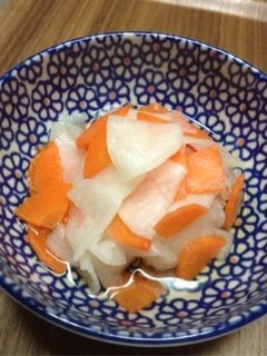 紅白☆なます-レシピのメイン写真