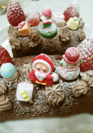 我が家のケーキ(クリスマスバージョン)-レシピのメイン写真