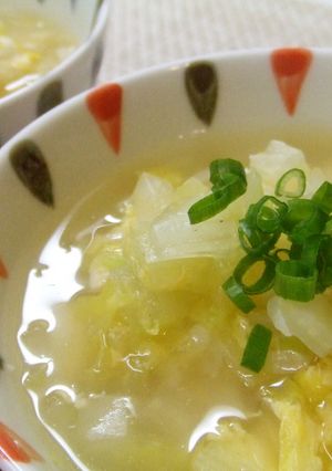 白菜たっぷり雑炊☆中華風☆-レシピのメイン写真