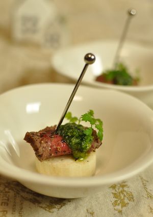 ローストビーフピンチョス-レシピのメイン写真