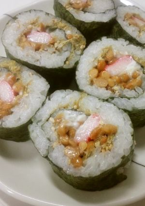ネバウマ納豆巻き-レシピのメイン写真