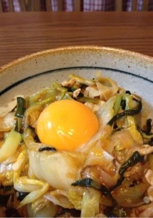 たまごがとろ〜ん♡絶品豚キムチ丼♬-レシピのメイン写真