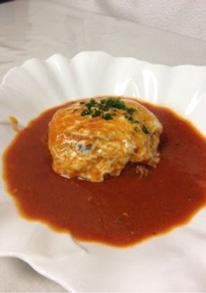 簡単♪ふっくらチーズハンバーグ-レシピのメイン写真