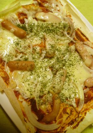 春巻きの皮で簡単ピザ☆-レシピのメイン写真