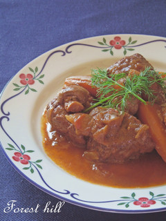 牛肉の赤ワイン煮~ほんのりバルサミコ~-レシピのメイン写真
