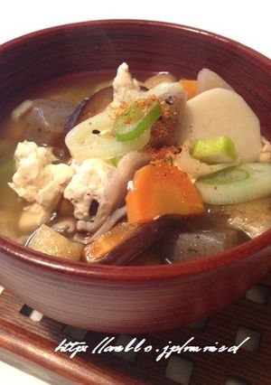 けんちん汁-レシピのメイン写真