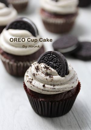 ✩✩OREOマーク✩✩カップケーキ-レシピのメイン写真