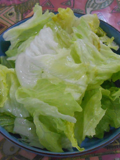1週間は平気!レタスの保存に50℃洗い-レシピのメイン写真