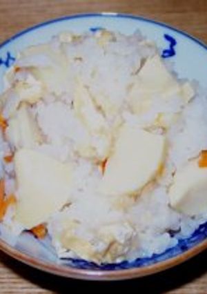 たけのこきのこ炊きこみご飯☆にんじんもね♪-レシピのメイン写真