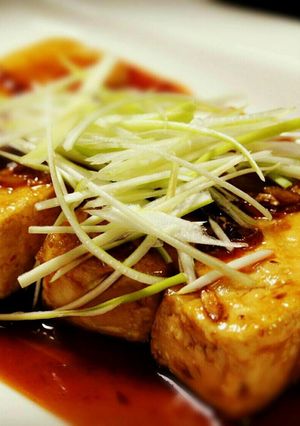 10分ご飯。豆腐のコチュてりやきステーキ-レシピのメイン写真