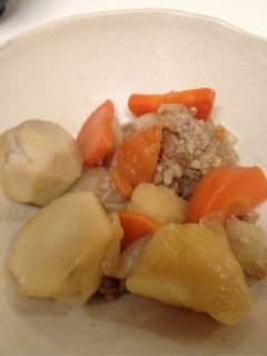 里芋で肉じゃが-レシピのメイン写真