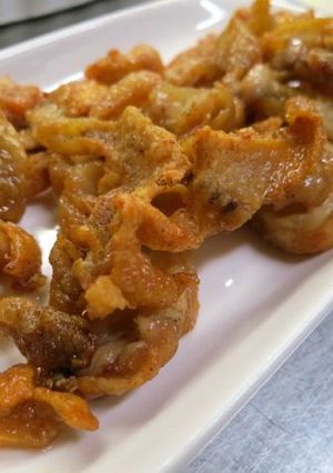 鶏皮のロースト-レシピのメイン写真