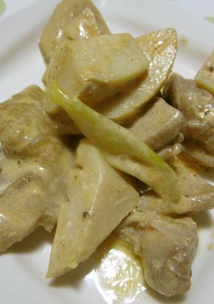 鶏もも肉とタケノコの豆板醤マヨ炒め✩-レシピのメイン写真