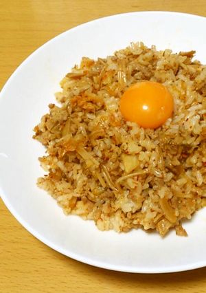 なめたけ入りキムチ炒飯-レシピのメイン写真