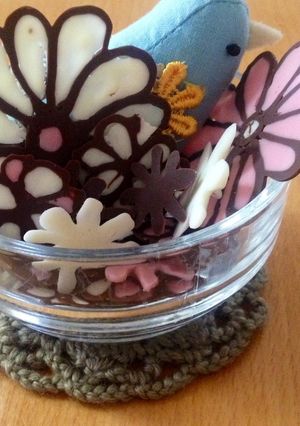 デコペンでお花♪-レシピのメイン写真