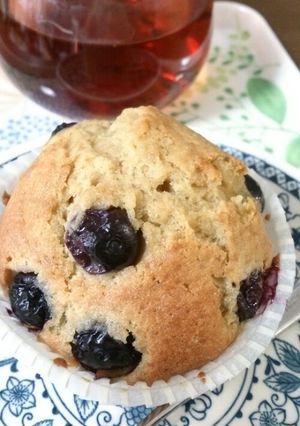 甘さ控えめブルーベリーカップケーキ-レシピのメイン写真